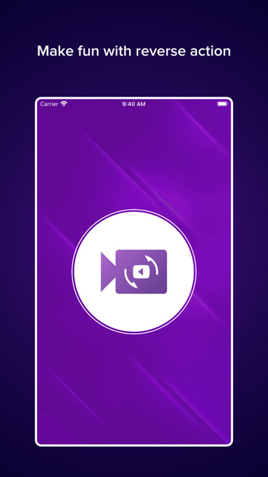 Emulate iPhone app Video Reverse Backward Play using MyAndroid