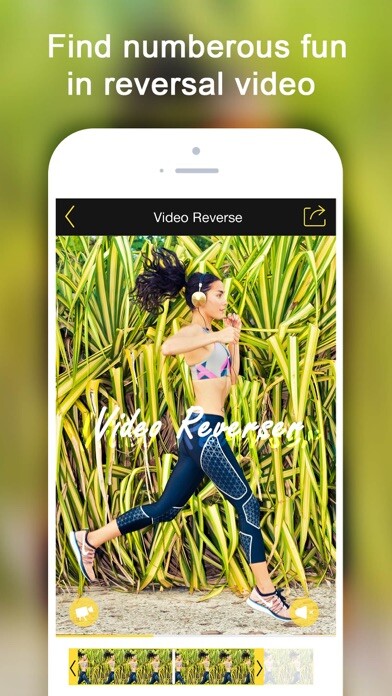 Emulate iPhone app Video Reverser -Animation Crop using MyAndroid