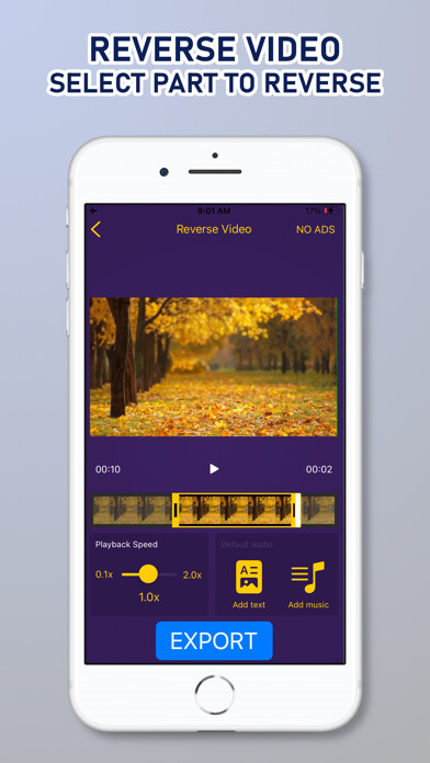 Emulate iPhone app video reverser effect backward using MyAndroid Emulate iPhone app video reverser effect backward using MyAndroid