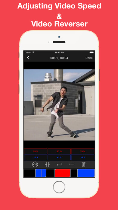 Emulate iPhone app Video Reverser - Time inverse using MyAndroid Emulate iPhone app Video Reverser - Time inverse using MyAndroid