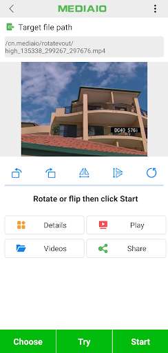 Run android online APK Video Rotator and Flipper from MyAndroid or emulate Video Rotator and Flipper using MyAndroid