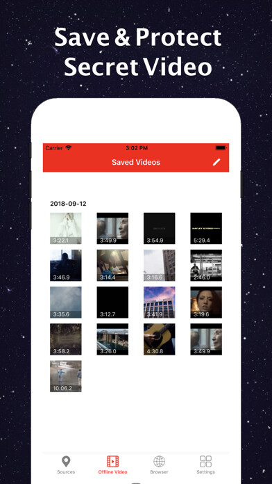 Emulate iPhone app Video Saver - Edit Manager using MyAndroid Emulate iPhone app Video Saver - Edit Manager using MyAndroid