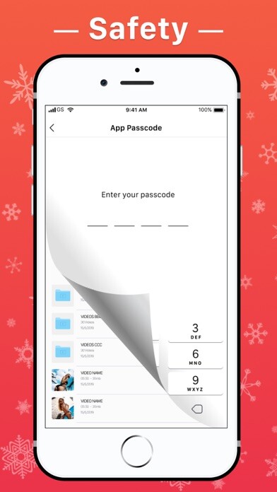 Emulate iPhone app Video Saver - Manager & Player using MyAndroid