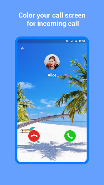 Run android online APK Videoscreen: Color call screen from MyAndroid or emulate Videoscreen: Color call screen using MyAndroid