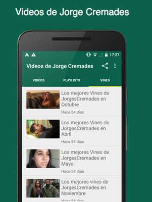 Emulate Android APK Videos de Jorge Cremades Emulate Android APK Videos de Jorge Cremades