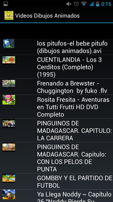 Emulate Android APK Videos Dibujos Animados Emulate Android APK Videos Dibujos Animados