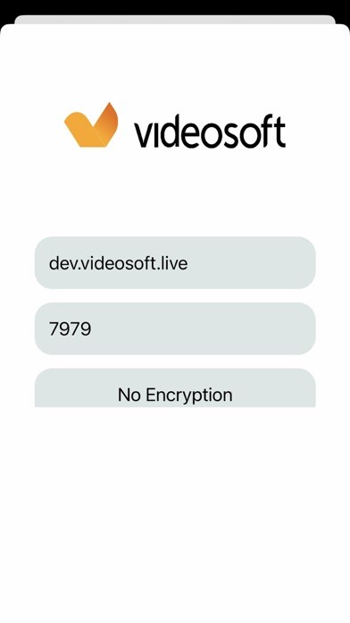 Emulate iPhone app Videosoft Viewer using MyAndroid