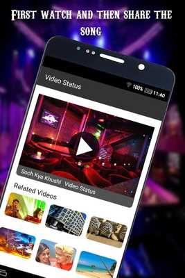 Emulate Android APK Video Status - Share feelings via videos Emulate Android APK Video Status - Share feelings via videos