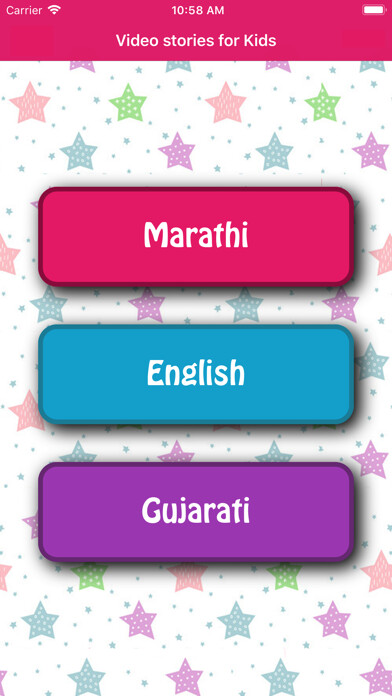 Emulate iPhone app Video Stories for Kids using MyAndroid