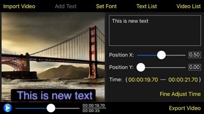 Emulate iPhone app Video Subtitle Edit Lite - Video Text Editor using MyAndroid Emulate iPhone app Video Subtitle Edit Lite - Video Text Editor using MyAndroid