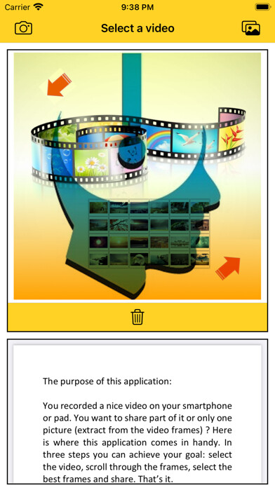 Emulate iPhone app VideoToPictures using MyAndroid Emulate iPhone app VideoToPictures using MyAndroid