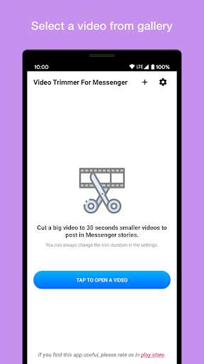 Run android online APK Video trimmer for Messenger stories from MyAndroid or emulate Video trimmer for Messenger stories using MyAndroid