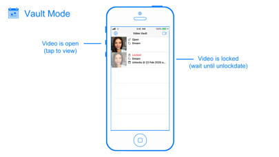 Emulate iPhone app Video Vault App using MyAndroid