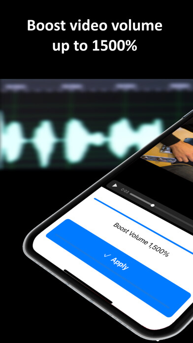 Emulate iPhone app Video Volume Booster using MyAndroid