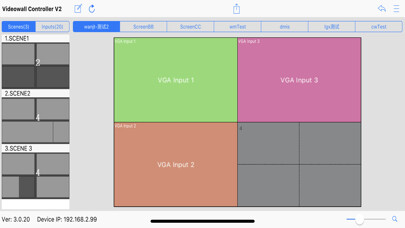 Emulate iPhone app Videowall Control Soft V2 using MyAndroid Emulate iPhone app Videowall Control Soft V2 using MyAndroid