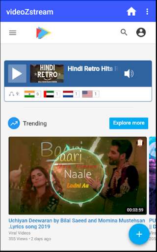 Run android online APK videoZstream from MyAndroid or emulate videoZstream using MyAndroid