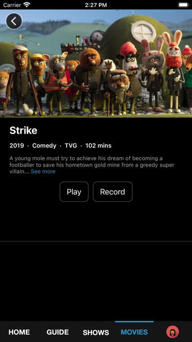 Emulate iPhone app VidLink by OptiLink using MyAndroid