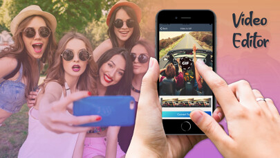 Emulate iPhone app Vid.ly - Video Editor, Pic2GIF using MyAndroid