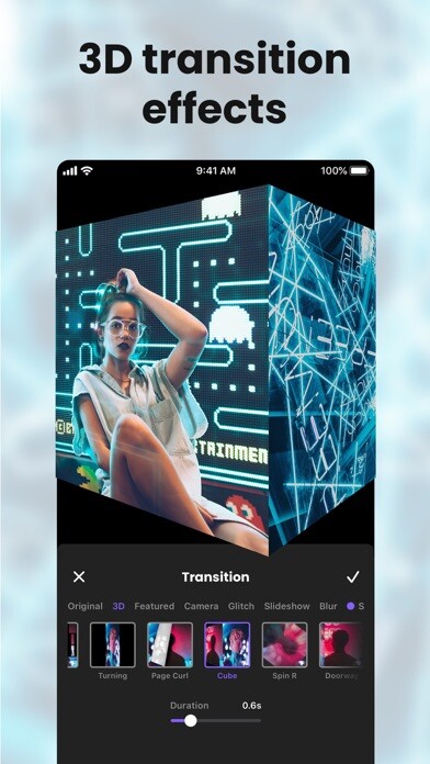 Emulate iPhone app Vidma - Video Editor Music using MyAndroid