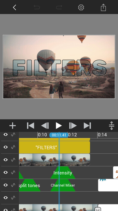 Emulate iPhone app VidMix Video Editor using MyAndroid