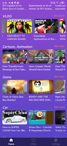 Run android online APK VidTube Learning Video English from MyAndroid or emulate VidTube Learning Video English using MyAndroid