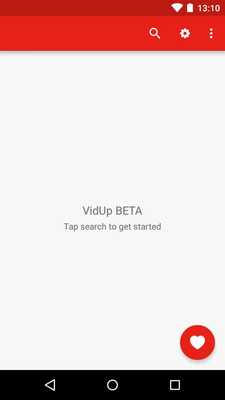 Emulate Android APK VidUp  -Youtube Player-