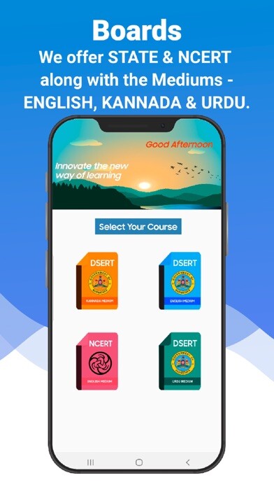Emulate iPhone app Vidwath Learning App using MyAndroid