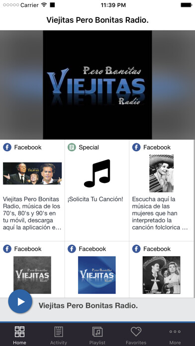 Emulate iPhone app Viejitas Pero Bonitas Radio. using MyAndroid Emulate iPhone app Viejitas Pero Bonitas Radio. using MyAndroid