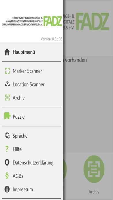 Emulate iPhone app vierS FADZ Durchblick using MyAndroid Emulate iPhone app vierS FADZ Durchblick using MyAndroid
