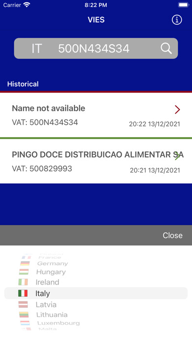 Emulate iPhone app VIESApp using MyAndroid Emulate iPhone app VIESApp using MyAndroid