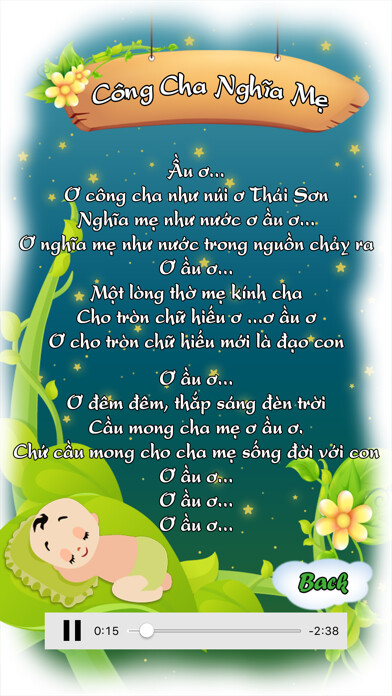 Emulate iPhone app Vietnamese, English, Japanese lullabies using MyAndroid Emulate iPhone app Vietnamese, English, Japanese lullabies using MyAndroid