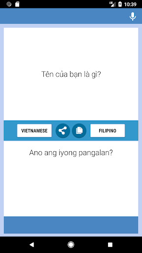 Run android online APK Vietnamese-Filipino Translator from MyAndroid or emulate Vietnamese-Filipino Translator using MyAndroid