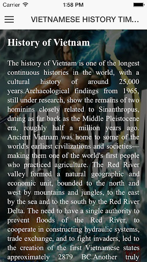 Run android online APK Vietnamese History Timeline from MyAndroid or emulate Vietnamese History Timeline using MyAndroid Run android online APK Vietnamese History Timeline from MyAndroid or emulate Vietnamese History Timeline using MyAndroid