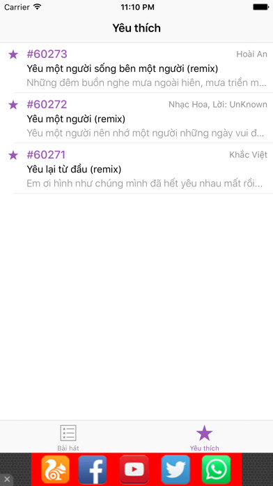 Emulate iPhone app VietnamKaraoke - Danh sách bài hát Karaoke using MyAndroid Emulate iPhone app VietnamKaraoke - Danh sách bài hát Karaoke using MyAndroid