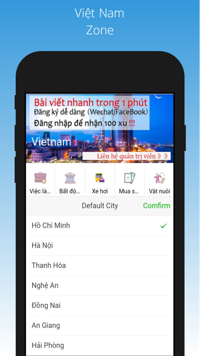 Emulate iPhone app Vietnam Zone using MyAndroid Emulate iPhone app Vietnam Zone using MyAndroid