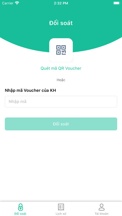 Emulate iPhone app Viettel Voucher using MyAndroid
