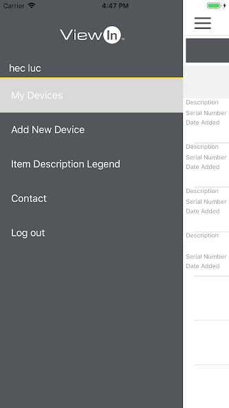 Emulate iPhone app ViewIn using MyAndroid