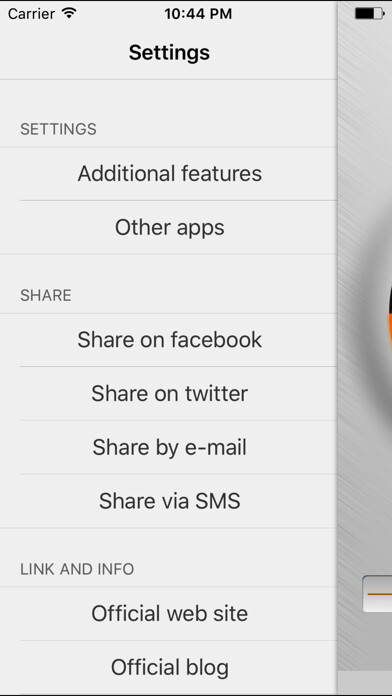 Emulate iPhone app ViewMore - Torch (the most intelligent flashlight) using MyAndroid Emulate iPhone app ViewMore - Torch (the most intelligent flashlight) using MyAndroid