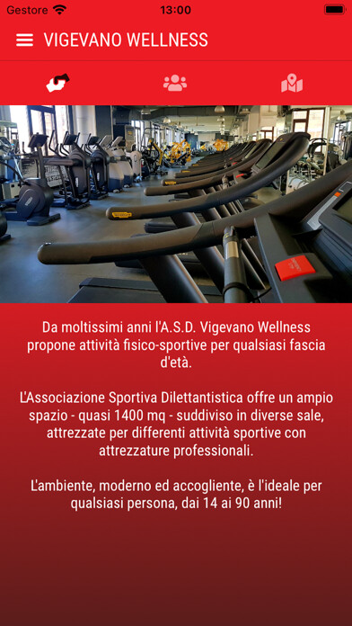Emulate iPhone app Vigevano Wellness using MyAndroid Emulate iPhone app Vigevano Wellness using MyAndroid