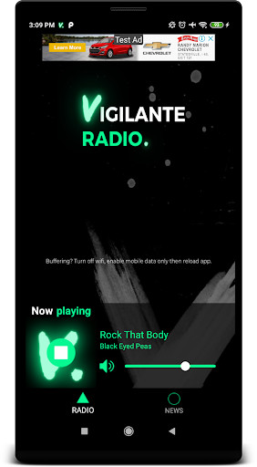 Run android online APK Vigilante Radio from MyAndroid or emulate Vigilante Radio using MyAndroid