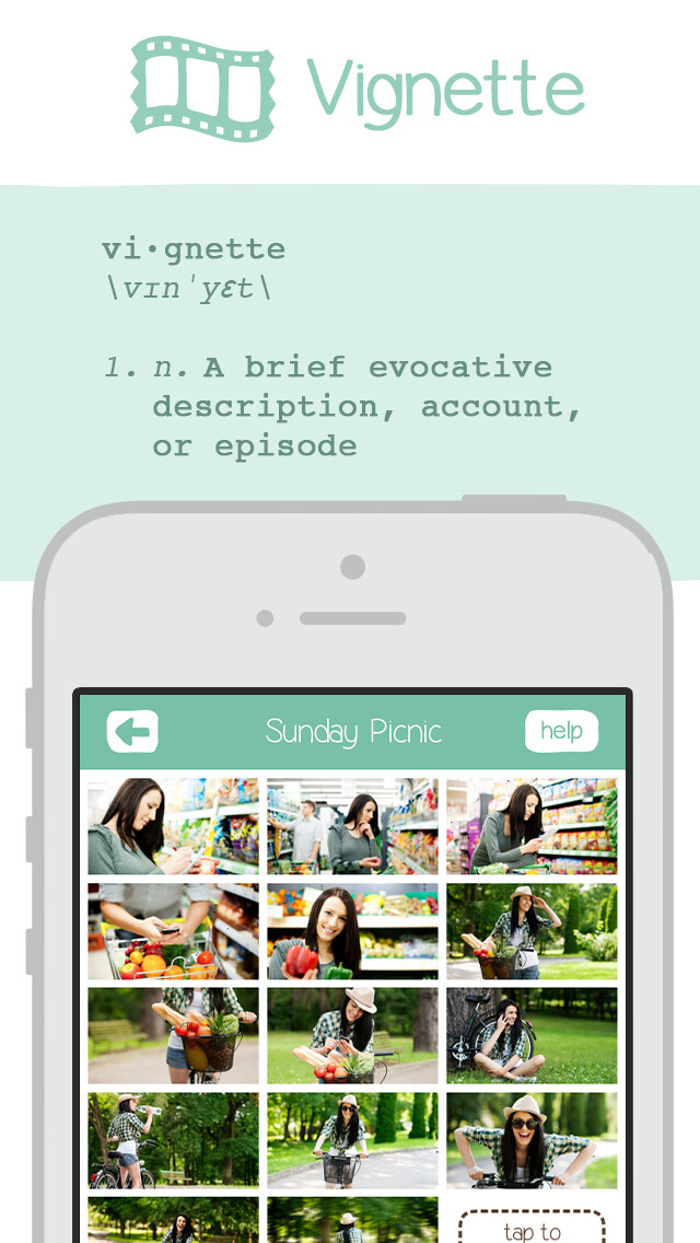 Emulate iPhone app Vignette - Combine video clips to make fun movies synched to music using MyAndroid