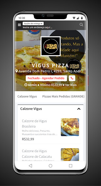 Run android online APK Vigus Pizza from MyAndroid or emulate Vigus Pizza using MyAndroid