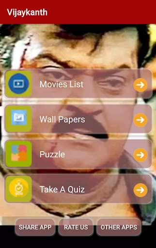 Run android online APK Vijayakanth Movies List, Wallpapers, puzzle, quiz from MyAndroid or emulate Vijayakanth Movies List, Wallpapers, puzzle, quiz using MyAndroid Run android online APK Vijayakanth Movies List, Wallpapers, puzzle, quiz from MyAndroid or emulate Vijayakanth Movies List, Wallpapers, puzzle, quiz using MyAndroid