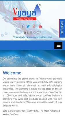 Emulate Android APK Vijaya Water Purifiers