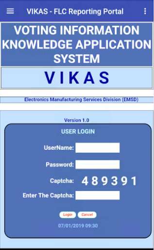 Run android online APK VIKAS - ECIL from MyAndroid or emulate VIKAS - ECIL using MyAndroid