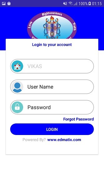 Run android online APK Vikas International School - Parent App from MyAndroid or emulate Vikas International School - Parent App using MyAndroid