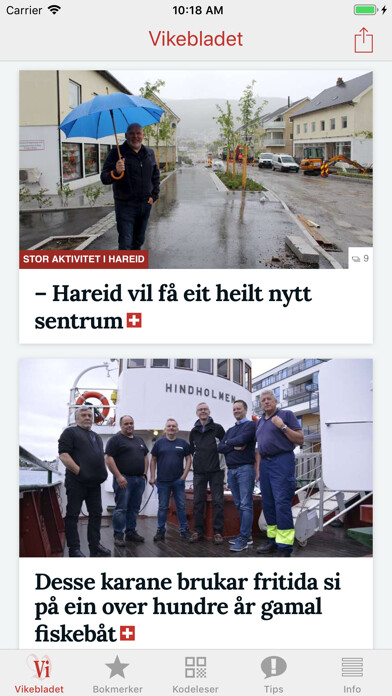 Emulate iPhone app Vikebladet using MyAndroid Emulate iPhone app Vikebladet using MyAndroid