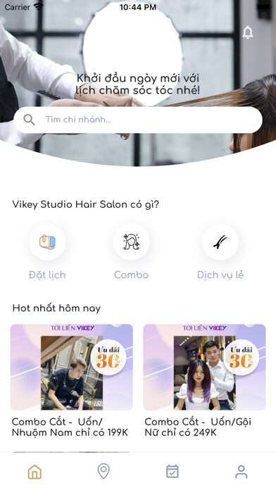 Emulate iPhone app VIKEY Studio Hair Salon using MyAndroid Emulate iPhone app VIKEY Studio Hair Salon using MyAndroid