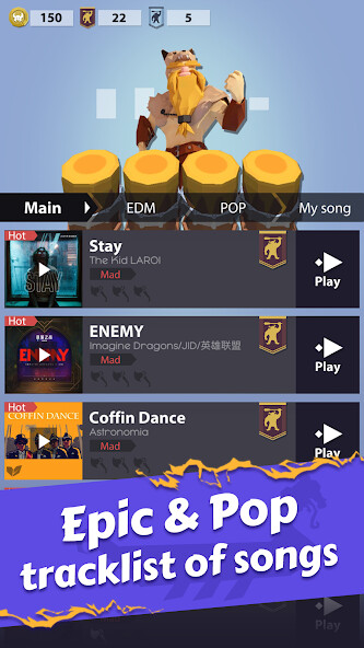 Run android online APK Viking Rock : Drumming  PK from MyAndroid or emulate Viking Rock : Drumming  PK using MyAndroid
