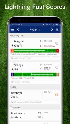 Emulate Android APK Vikings Football